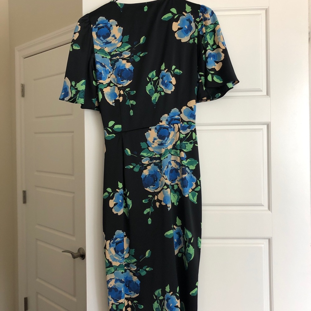 Zara knotted floral print dress - Picture 5 of 7